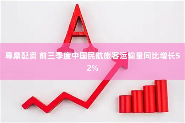 尊鼎配资 前三季度中国民航旅客运输量同比增长52%